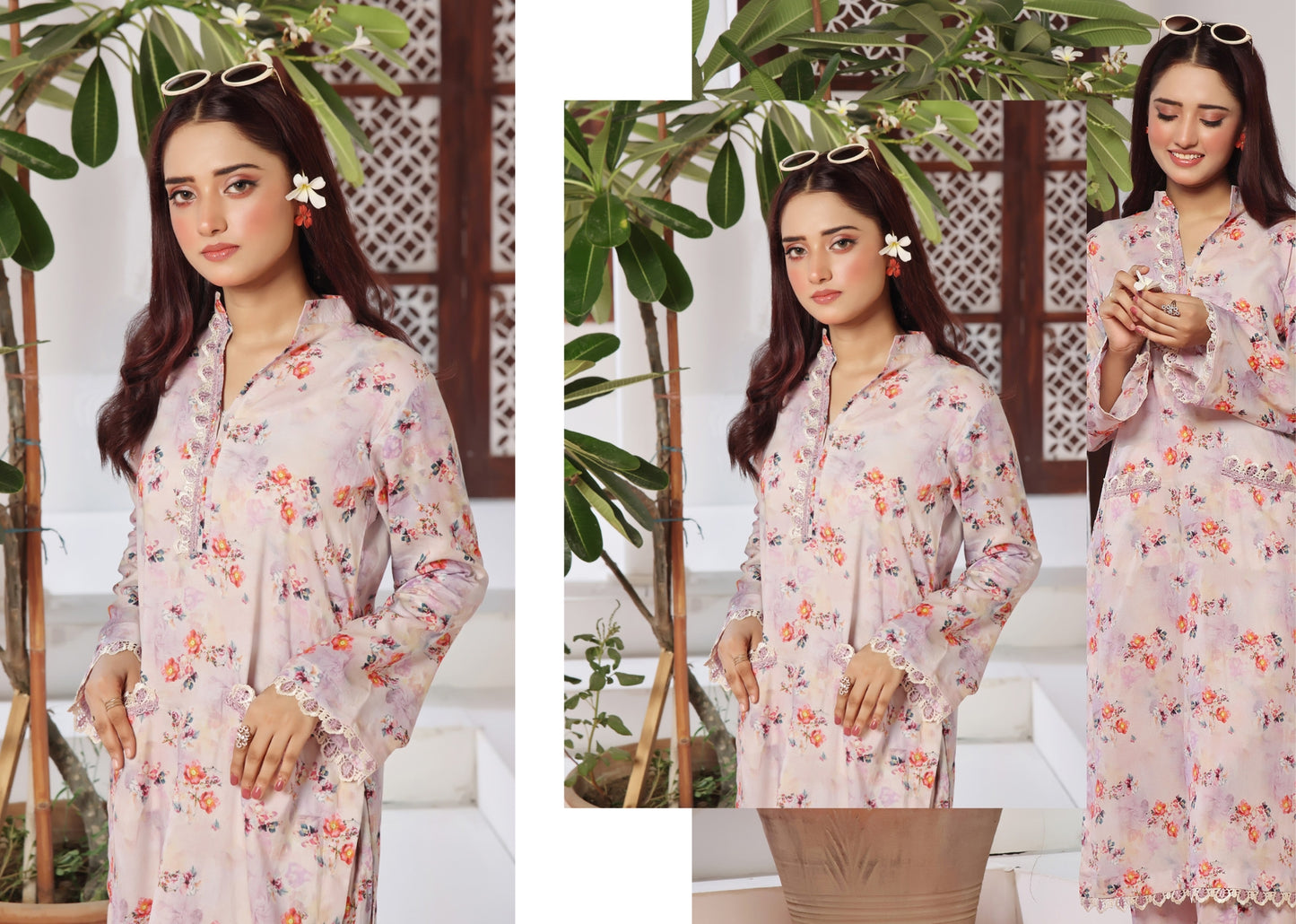 HAREEM # 6 Unstitched 2 PC Midsummer Lawn