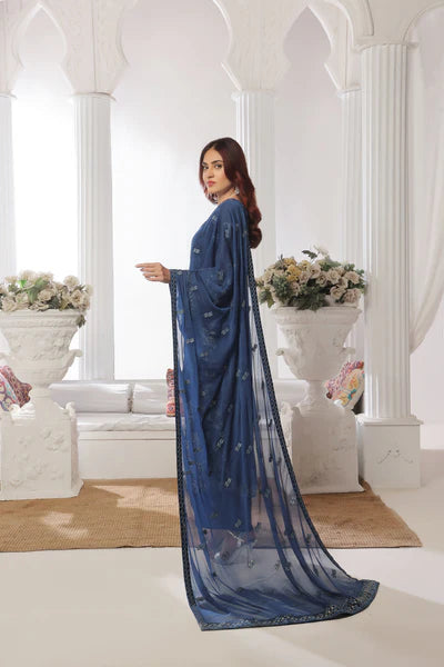 UROOJ # 2 Unstitched 3 piece Luxury Chiffon