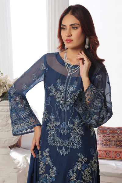 UROOJ # 2 Unstitched 3 piece Luxury Chiffon