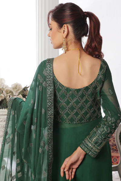 UROOJ # 3 Unstitched 3 piece Luxury Chiffon