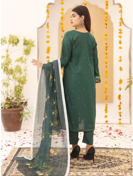 RUHI V2 # 3 Unstitched Luxury Lawn