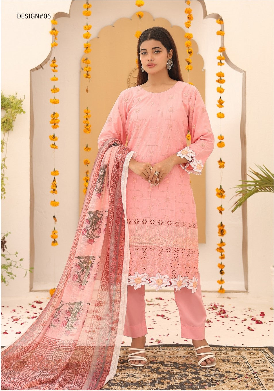 RUHI V2 # 6 Unstitched Luxury Lawn