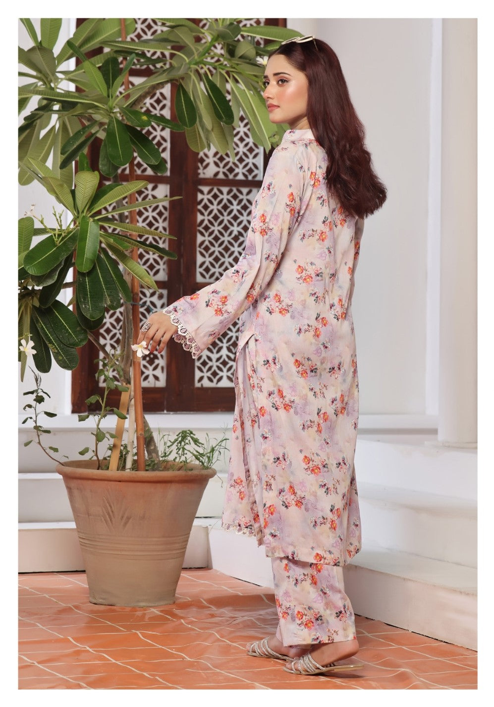 HAREEM # 6 Unstitched 2 PC Midsummer Lawn