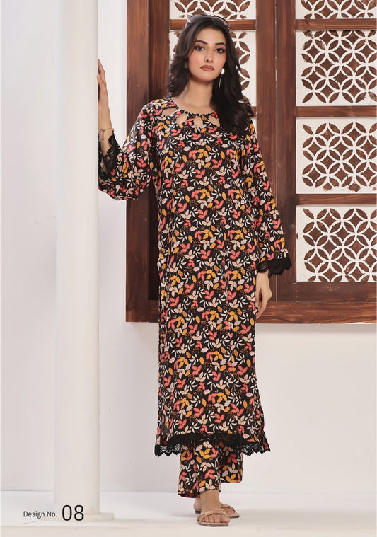 HAREEM # 8 Unstitched 2 PC Midsummer Lawn