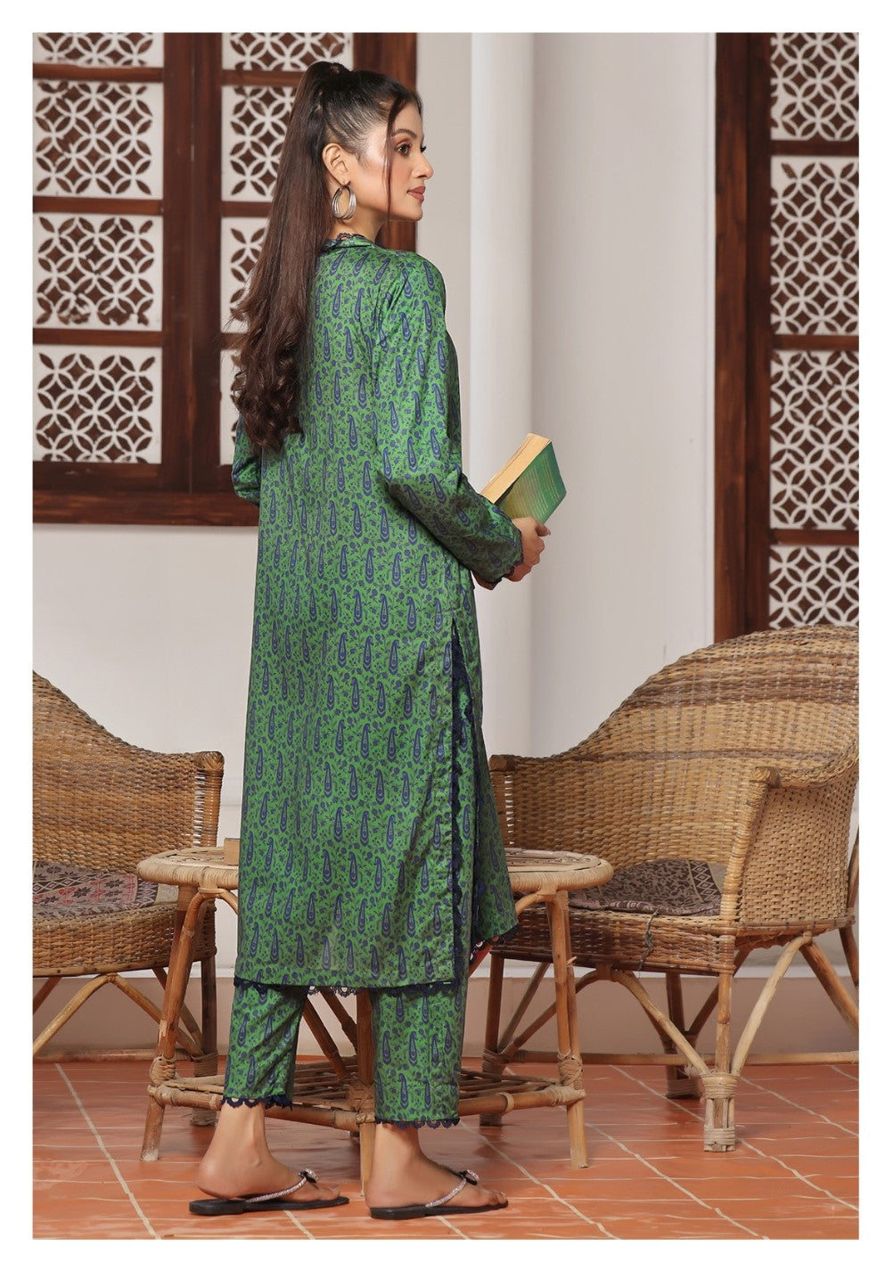 HAREEM # 9 Unstitched 2 PC Midsummer Lawn